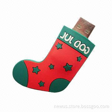 Christmas Stocking-shaped Flash Disk